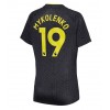 Damen Fußballbekleidung Everton Vitaliy Mykolenko #19 Auswärtstrikot 2024-25 Kurzarm